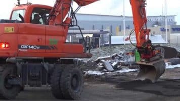 Daewoo Doosan Dx140w Dx160w Excavator Operation Service Maintenance Manual