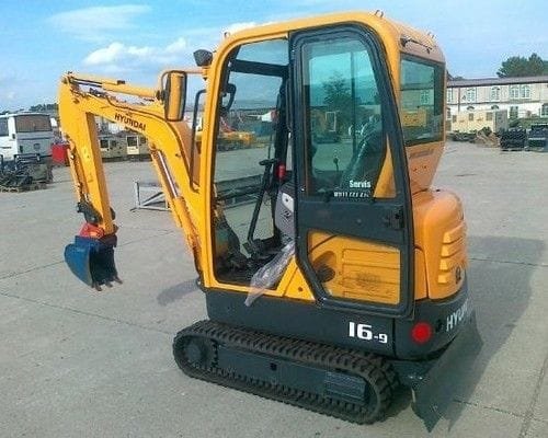 Hyundai Robex 16-9 R16-9 Mini Excavator Service Repair Workshop Manual