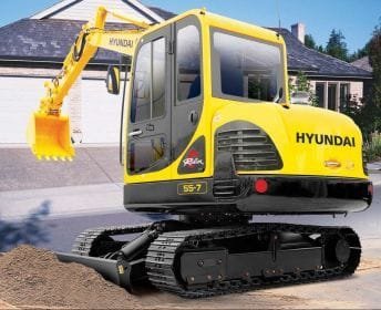 Hyundai R55-7A Excavator Workshop Service Repair Operating Manual