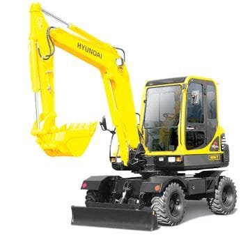 Hyundai Robex 55W-7A R55W-7A Wheel Excavator Workshop Service Repair Manual