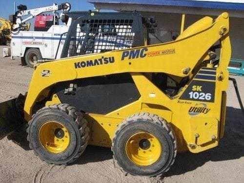Cat Repair Manual (PDF) Komatsu SK1026-5N Skid Steer Loader Service Repair Workshop Pdf Manual