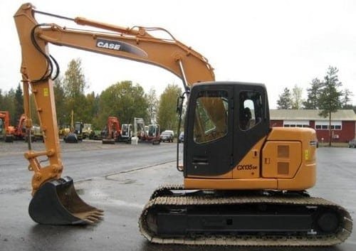 Case Cx135sr Crawler Excavator Service Repair Manual