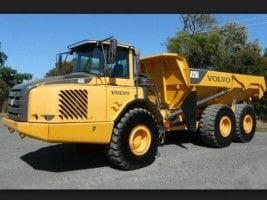Volvo A25e Dump Truck Workshop Service Manual Illustration