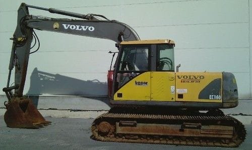 Volvo Ec160 Excavator Repair Manual
