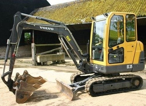 Volvo Ec25 Compact Excavator Service Parts Pdf Manual Instant