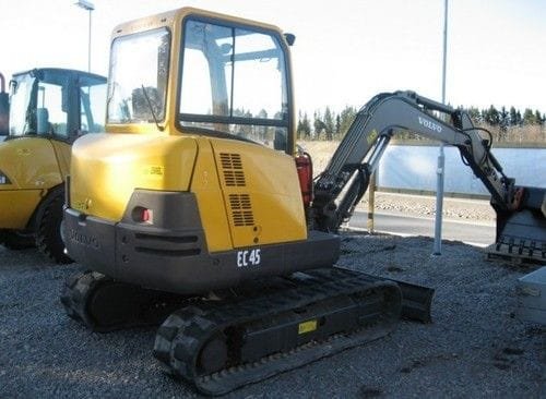 Cat Repair Manual (PDF) Volvo Ec45 Compact Excavator Workshop Service Manual