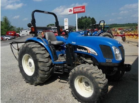 New Holland Tc55da 4 Cylinder Compact Tractor Parts List Manual Book