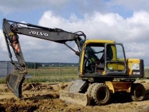 Volvo EW160B Mobile Excavator