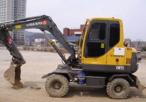 Volvo Ew55 Compact Excavator Service Parts Catalogue Manual