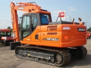 Daewoo Doosan Dx140lc Crawler Excavator Service Catalogue Manual