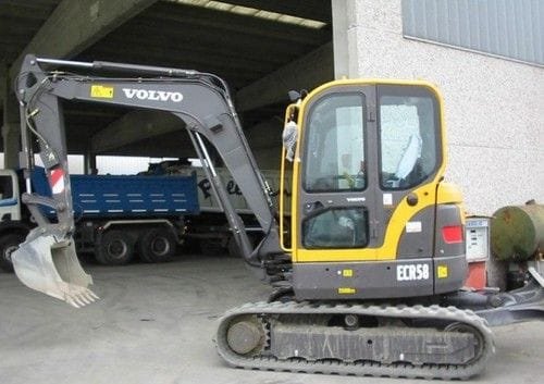 Volvo Ecr58 Compact Excavator Service Parts Catalogue Manual
