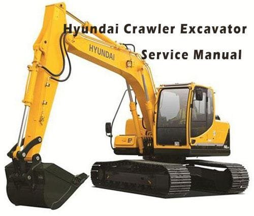 Cat Repair Manual (PDF) Hyundai Crawler Excavator R55-7 Workshop Service and Operating Manual