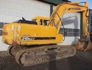 Hyundai R210nlc-7 Crawler Excavator Workshop Service and operating Manual