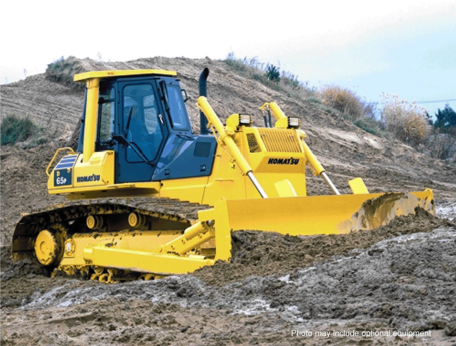 Komatsu D65e-12 Sn 60001 Up Service Operating Manual