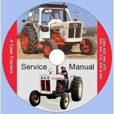 Cat Repair Manual (PDF) Case JI International 530 & 540 Factory Service Repair SHOP Manual