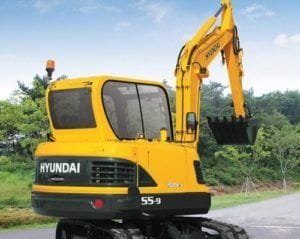 Hyundai R55-9 Excavator Operating Pdf Manual