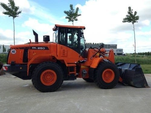 Daewoo Doosan Dl250-3 Wheeled Loader Service Parts Catalogue Manual