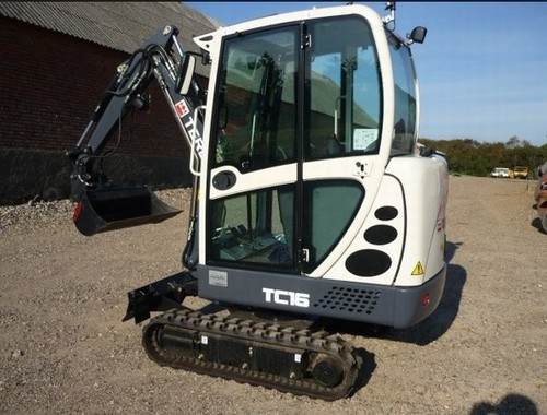 Terex TC16 Excavator Workshop Service pdf