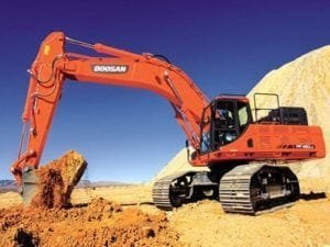 Daewoo Doosan Dx490lc-3 Excavator Service Catalogue Manual