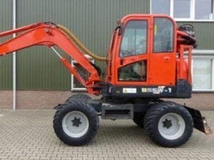 Daewoo Doosan B55w-2 Wheeled Excavator Service Parts Manual