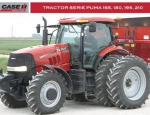 Case Puma 165 180 195 210 Workshop Service Manual
