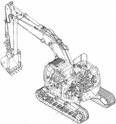 New Holland E200SR/E225BSR/E235SR Service Manual