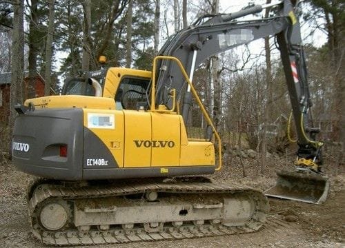 Volvo EC140B LC, EC140B LCM Excavator Service Parts Catalogue Manual