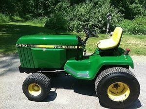 John Deere 322, 330, 332, 430 Lawn Mower Service Manual