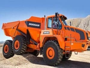 Daewoo Doosan Mt40b Moxy Articulated Dump Truck Parts Manual