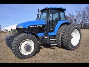 NEW HOLLAND 8770 6 CYLINDER AG TRACTOR MASTER ILLUSTRATED PARTS LIST MANUAL