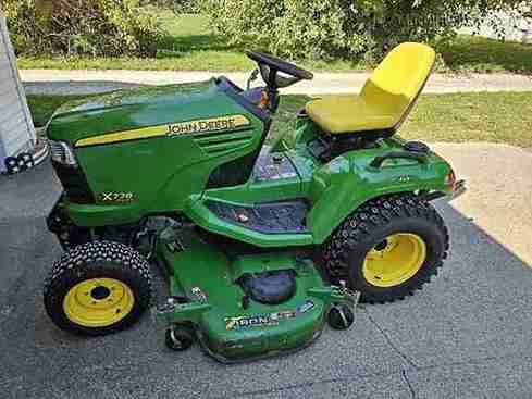 John Deere X728 Attachments