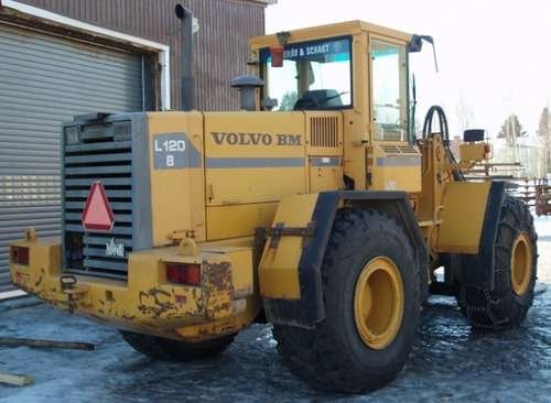 Volvo BM L120B Wheel Loader Service Parts Catalogue Manual