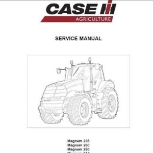 Case Magnum 235 260 290 315 340 tractor Service Manual