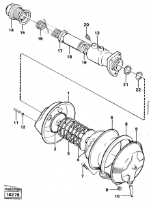 4600B: Volvo BM Wheel Loader Service Repair Manual Illustration