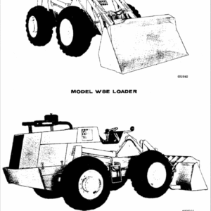 Case W10E Wheel Loader Parts Catalog Manual