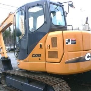 Case Cx75sr Tier 3 Cx75sr-lr Tier 3 Crawler Operators Manual