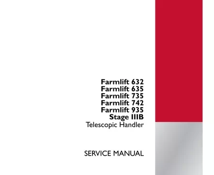 Case IH FARMLIFT 742 Stage IIIB Telescopic Handler Service Manual