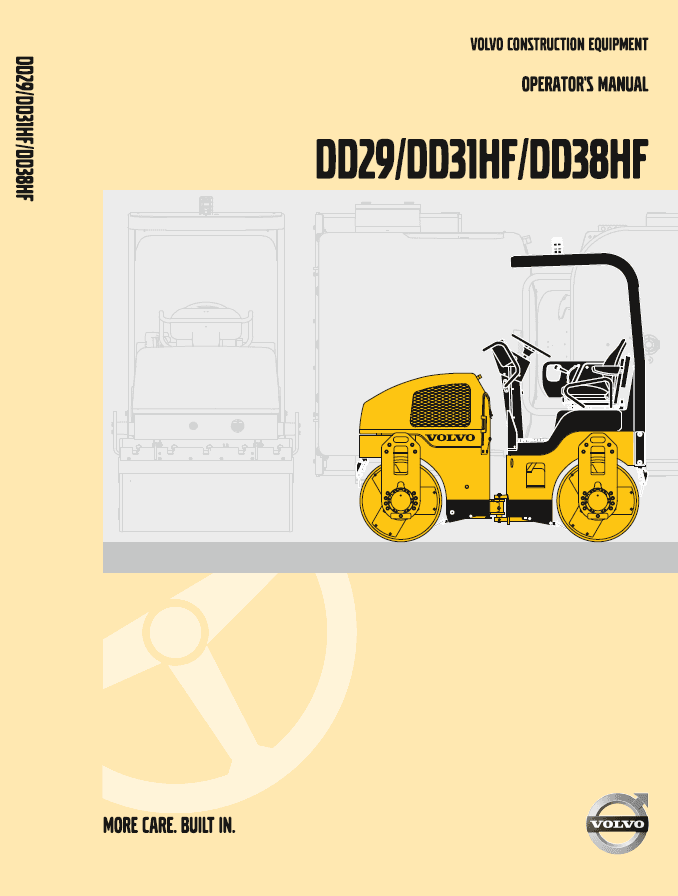 Volvo DD29 Operator Manual PDF Download