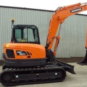Daewoo Doosan Dx80r Crawler Excavator Parts Catalog Manual