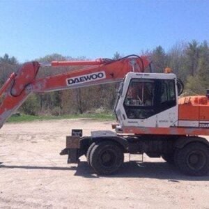 Daewoo Doosan Solar 170w-Ⅲ Excavator Service Parts Manual