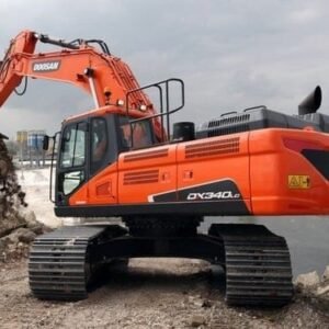 Daewoo Doosan Dx340lc Large Crawler Excavator Service Parts Manual