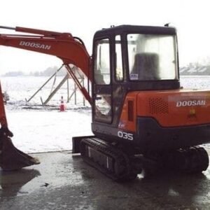 Doosan Daewoo Solar 035 Mini Excavator Parts Pdf Manual