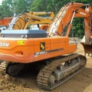 Doosan Dx480LC Dx520LC Excavator Service Manual