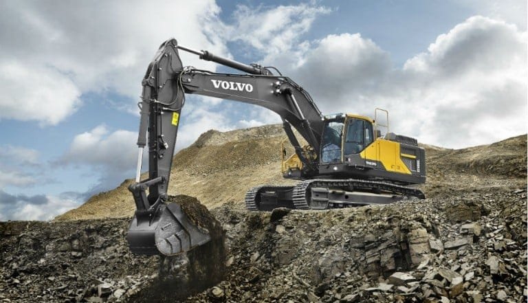 Volvo EC480E Operators Manual Illustration
