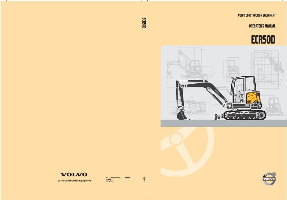 Download Volvo ECR50D Operators Manual Illustration