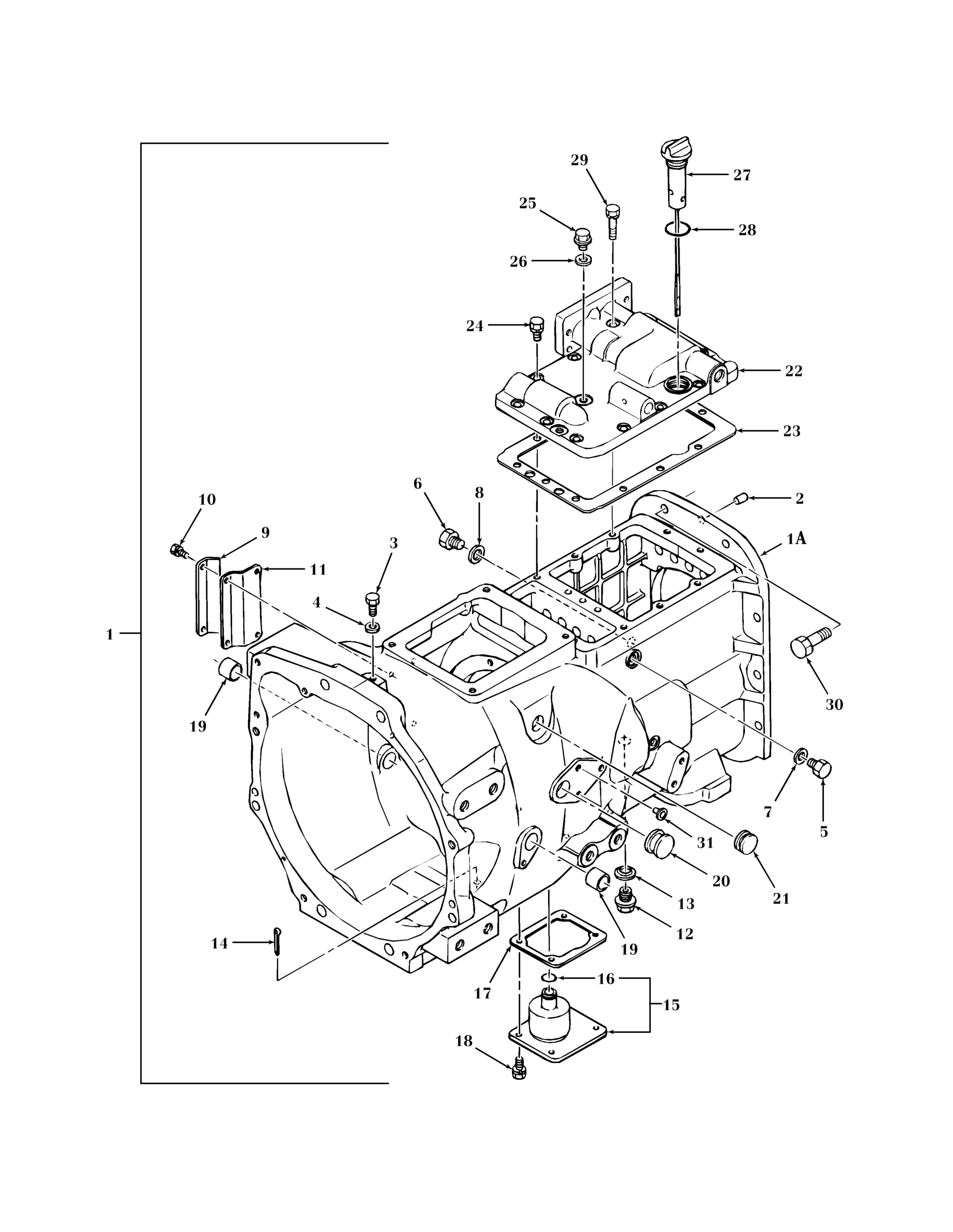 FORD NEW HOLLAND 5030 TRACTOR Parts List Manual