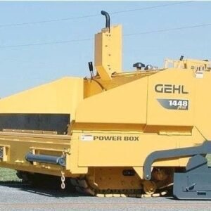 PowerBox 1438 1448 Self Propelled Paver Operators Manual