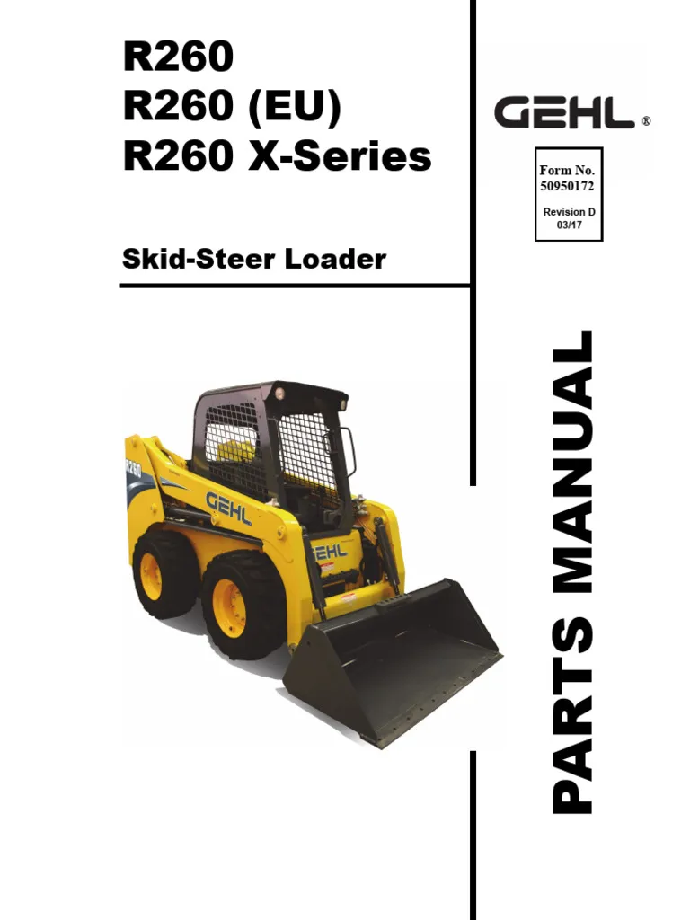 Gehl R260, R260 EU, R260 X