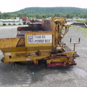 T650b T650bd Asphalt Paver Parts Manual