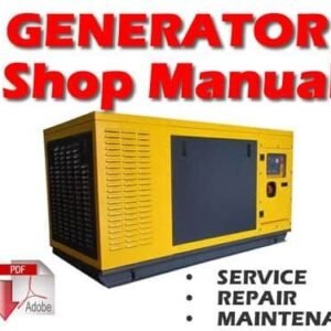 Komatsu Generator EG200-3 Engine S6D125-1 Service Repair Manual